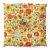Cat Coquillette Peaches Green Leaves Square Floor Pillow - Deny Desings -Deny Designs GUEST 00d8eee1 3257 4eda ae76 58b7244d4718