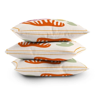 16"x16" Lane And Lucia Candy Coral Square Throw Pillow Pink - Deny Designs 5 16"x16" Lane And Lucia Candy Coral Square Throw Pillow Pink - Deny Designs - Image 3