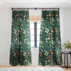 Emanuela Carratoni Meadow Flowers Theme Single Panel Sheer Window Curtain - Deny Designs -Deny Designs GUEST 02c201e4 5963 4170 ba9e 604371b750d2