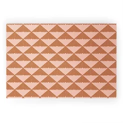 June Journal Triangular Lines In Terracotta Looped Vinyl Welcome Mat - Society6 13 June Journal Triangular Lines In Terracotta Looped Vinyl Welcome Mat - Society6 -Deny Designs GUEST 05c2bace 774a 4357 b351 1969b84d2886
