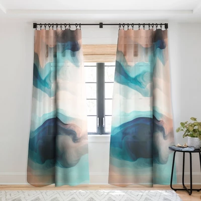 Marta Barragan Camarasa Abstract Tidal Waves Single Panel Sheer Window Curtain - Deny Designs 8 Marta Barragan Camarasa Abstract Tidal Waves Single Panel Sheer Window Curtain - Deny Designs - Image 6