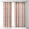 Holli Zollinger MILLA Single Panel Sheer Window Curtain - Deny Designs