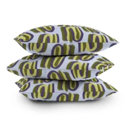 16"x16" Yvonne Z Studios Arches Of Distinction Square Throw Pillow Green - Deny Designs -Deny Designs GUEST 0c316b76 e693 4054 9355 5318a849bf37