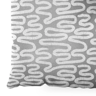 Holli Zollinger Ceres Ani Grey Square Floor Pillow - Deny Designs 4 Holli Zollinger Ceres Ani Grey Square Floor Pillow - Deny Designs - Image 2
