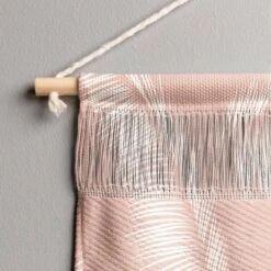 47"x32" Kelly Haines Tropical Palm Leaves Wall Hanging Landscape Tapestries Pink - Deny Designs -Deny Designs GUEST 0cc8d6b1 bf16 4d19 bceb 669fe7d5f91f