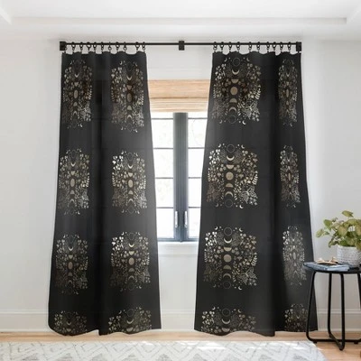 Emanuela Carratoni Spring Moon Phases Single Panel Sheer Window Curtain - Deny Designs 8 Emanuela Carratoni Spring Moon Phases Single Panel Sheer Window Curtain - Deny Designs - Image 6