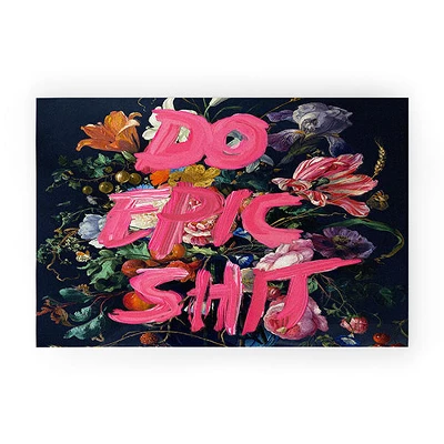 Jonas Loose Do Epic Shit Looped Vinyl Welcome Mat - Society6 7 Jonas Loose Do Epic Shit Looped Vinyl Welcome Mat - Society6 - Image 5