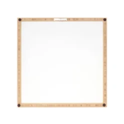 Bree Madden Ice Crystals Bamboo Framed Wall Art - Deny Designs