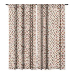 Ninola Design Strawberries Countryside Summer 84" X 50" Single Panel Room Darkening Window Curtain - Deny Designs -Deny Designs GUEST 15472bd4 ab67 4ff9 9d5e f2404e17f456