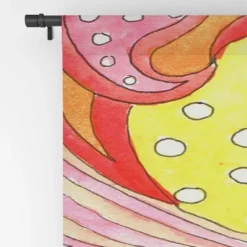 Rosie Brown Swirls 84" X 50" Single Panel Blackout Window Curtain - Deny Designs -Deny Designs GUEST 16c20b2c ecec 4dff a8ae 8780ff6da2f7