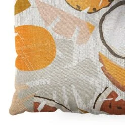 Evamatise Tiki Picnic Mid Century Modern Square Floor Pillow - Deny Desings -Deny Designs GUEST 18422436 90f1 4149 a8a8 d04482332ff5
