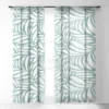Heather Dutton Flowing Leaves Seafoam Single Panel Sheer Window Curtain - Deny Designs -Deny Designs GUEST 18c9bf14 1682 4f5f bed5 6f11cf6f6bfa