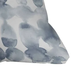 16"x16" Jacqueline Maldonado Dye Ovals Fog Square Throw Pillow - Deny Designs 6 16"x16" Jacqueline Maldonado Dye Ovals Fog Square Throw Pillow - Deny Designs -Deny Designs GUEST 18ee599a d6be 4531 8991 bb1825783bae