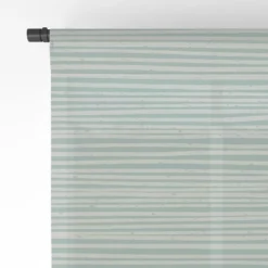 CoastL Studio Ocean Tide Sea Foam Single Panel Sheer Window Curtain - Deny Designs -Deny Designs GUEST 2627d583 d4d9 4d29 a95d ec129897e3ab