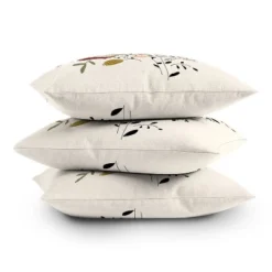 16"x16" Kelli Murray Bloom Square Throw Pillow Pink - Deny Designs -Deny Designs GUEST 274f9e2a 43fb 48b8 b807 4e8698a440ac