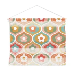 Emanuela Carratoni Vintage Floral Geometric Fiber Wall Hanging - Deny Designs -Deny Designs GUEST 27cc0119 1718 4bfd 9d2c 253155768cf8