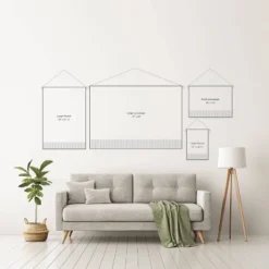 Little Arrow Design Co Arrows On Navy Wall Hanging Landscape Tapestries Black - Deny Designs -Deny Designs GUEST 284b55e2 9824 4b72 80ff f7043df53187 3