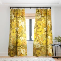 Jacqueline Maldonado 970S Floral Watercolor Single Panel Sheer Window Curtain - Deny Designs -Deny Designs GUEST 286547ae 565f 453d 87d2 19f9ad5929c5