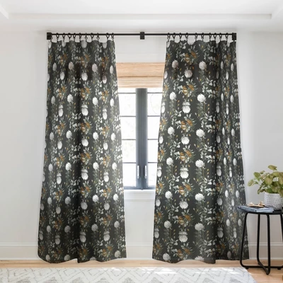 Iveta Abolina Helaine Night Single Panel Sheer Window Curtain - Deny Designs 5 Iveta Abolina Helaine Night Single Panel Sheer Window Curtain - Deny Designs - Image 3