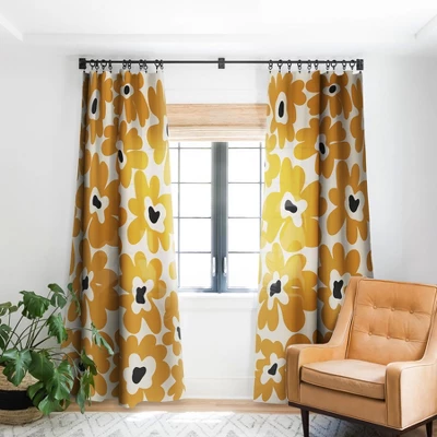 Miho Spring Summer Garden 84" X 50" Single Panel Blackout Window Curtain - Deny Designs 6 Miho Spring Summer Garden 84" X 50" Single Panel Blackout Window Curtain - Deny Designs - Image 4