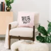 Pink Quote Throw Pillow - Deny Designs -Deny Designs GUEST 333d9740 fe05 4971 909a 2a4571de5611