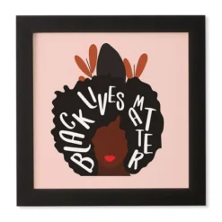 Oris Eddu Black Lives Matter Framed Wall Canvas Pink - Deny Designs 10 Oris Eddu Black Lives Matter Framed Wall Canvas Pink - Deny Designs -Deny Designs GUEST 33c0fbcb c5c6 4e20 8078 6d5c0156e546