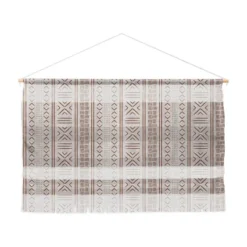 Large Little Arrow Design Co Rust Stone Mudcloth Geometric Fiber Wall Hanging - Deny Designs -Deny Designs GUEST 34e495ca 6168 4a70 b7c8 73a5b8dc9279