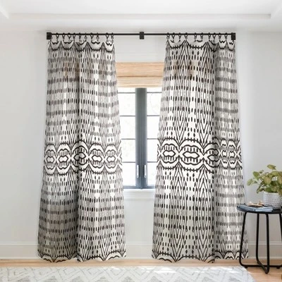 Holli Zollinger Jai Dotted Single Panel Sheer Window Curtain - Deny Designs 8 Holli Zollinger Jai Dotted Single Panel Sheer Window Curtain - Deny Designs - Image 6