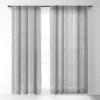 Holli Zollinger Linen Grey Stripe Single Panel Sheer Window Curtain - Deny Designs -Deny Designs GUEST 369510c2 4c44 4a94 875d bc5b3a171ca1