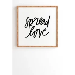 Chelcey Tate Spread Love Bamboo Framed Wall Art - Deny Designs -Deny Designs GUEST 37cf79a8 4f18 41b3 8c4f 105a6127e7a6