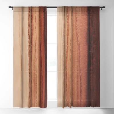 Monika Strigel Within The Tides Cinnamon DAR Single Panel Sheer Window Curtain - Deny Designs 3 Monika Strigel Within The Tides Cinnamon DAR Single Panel Sheer Window Curtain - Deny Designs