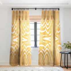 Little Dean Yellow Mustard Boho Stripe Single Panel Sheer Window Curtain - Deny Designs 11 Little Dean Yellow Mustard Boho Stripe Single Panel Sheer Window Curtain - Deny Designs -Deny Designs GUEST 38fc7fbc 4e63 4c9a 9ca5 919fc1c70b2e