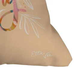 Ettavee Keep Going Square Throw Pillow Beige - Deny Designs -Deny Designs GUEST 39a8f580 0a37 448d b723 e32ffa77352b