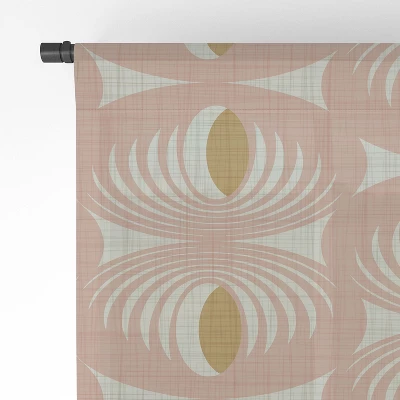 Heather Dutton Oculus Pink Single Panel Sheer Window Curtain - Deny Designs 5 Heather Dutton Oculus Pink Single Panel Sheer Window Curtain - Deny Designs - Image 3