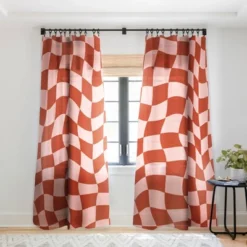 MariaMariaCreative Play Checkers Blush Single Panel Sheer Window Curtain - Deny Designs 13 MariaMariaCreative Play Checkers Blush Single Panel Sheer Window Curtain - Deny Designs -Deny Designs GUEST 3cbbee6d 8856 481d 8466 daba8eae9f02