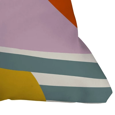 16"x16" Lane And Lucia Rainbow Collage Square Throw Pillow Green - Deny Designs 4 16"x16" Lane And Lucia Rainbow Collage Square Throw Pillow Green - Deny Designs - Image 2