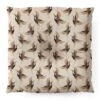 Iveta Abolina Terracotta Cranes Cream Square Floor Pillow - Deny Desings -Deny Designs GUEST 3ecd80cd f273 4059 b759 a777c2a367be
