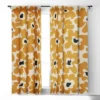 Miho Spring Summer Garden 84" X 50" Single Panel Blackout Window Curtain - Deny Designs -Deny Designs GUEST 3f616ba2 fbb5 44db b71c 9725b7afe653