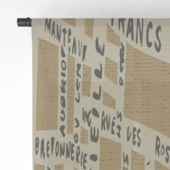 Holli Zollinger PARIS MAP RUSTIC Single Panel Sheer Window Curtain - Deny Designs 10 Holli Zollinger PARIS MAP RUSTIC Single Panel Sheer Window Curtain - Deny Designs -Deny Designs GUEST 4146666a deb1 4b4a bc8e 3883a57a29cb