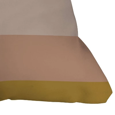 16"x16" Poems Contemporary Color Block IV Throw Pillow Pink - Deny Designs 4 16"x16" Poems Contemporary Color Block IV Throw Pillow Pink - Deny Designs - Image 2