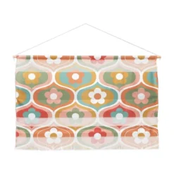 Emanuela Carratoni Vintage Floral Geometric Fiber Wall Hanging - Deny Designs -Deny Designs GUEST 436cbac0 e7a3 4420 bed1 e6db2d710c62