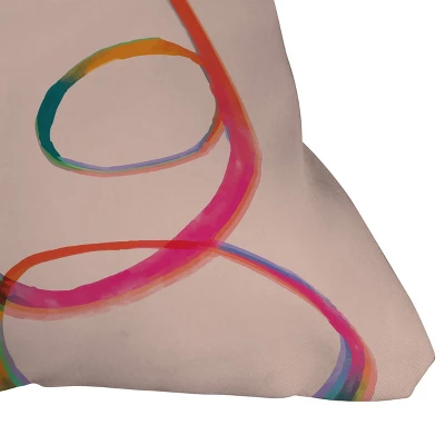 Thirty One Illustrations Love And Aberration Square Throw Pillow Pink - Deny Designs 4 Thirty One Illustrations Love And Aberration Square Throw Pillow Pink - Deny Designs - Image 2