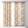 Evamatise Tiki Picnic Mid Century Modern Single Panel Sheer Window Curtain - Deny Designs -Deny Designs GUEST 44ff8730 4f58 4f01 83ea e19d8f63507d