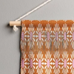 Schatzi Brown Retro Jumbo Daisy Fiber Wall Hanging Orange - Deny Designs -Deny Designs GUEST 45c06d71 8733 43cf 8b86 8bb3b4f4233e