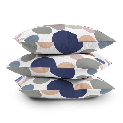 16"x16" Sheila Wenzel Ganny Square Throw Pillow Brown/Blue - Deny Designs 5 16"x16" Sheila Wenzel Ganny Square Throw Pillow Brown/Blue - Deny Designs - Image 3