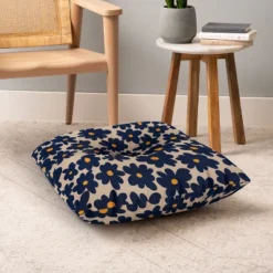 Miho Mini Floral Garden 2 Square Floor Pillow - Deny Desings -Deny Designs GUEST 4b84cf40 7258 4ce3 951d a3ab1c2342ba