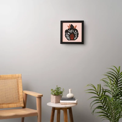 Oris Eddu Black Lives Matter Framed Wall Canvas Pink - Deny Designs 6 Oris Eddu Black Lives Matter Framed Wall Canvas Pink - Deny Designs - Image 4