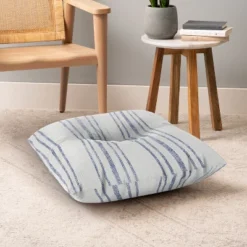 Holli Zollinger Agean Multi Stripe Square Floor Pillow - Deny Designs -Deny Designs GUEST 4d678302 ecd8 4d0f bcf5 8897a9407336