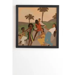 Nawaalillustrations Black Joy Framed Wall Art Black - Deny Designs 11 Nawaalillustrations Black Joy Framed Wall Art Black - Deny Designs -Deny Designs GUEST 524f52d6 3d70 4183 a369 f4dfc1f947d0