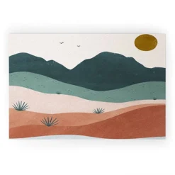 Madeline Kate Martinez Terra Serena Welcome Mat - Society6 -Deny Designs GUEST 5561b125 50cc 48d5 9abc 8786e2a47e5d
